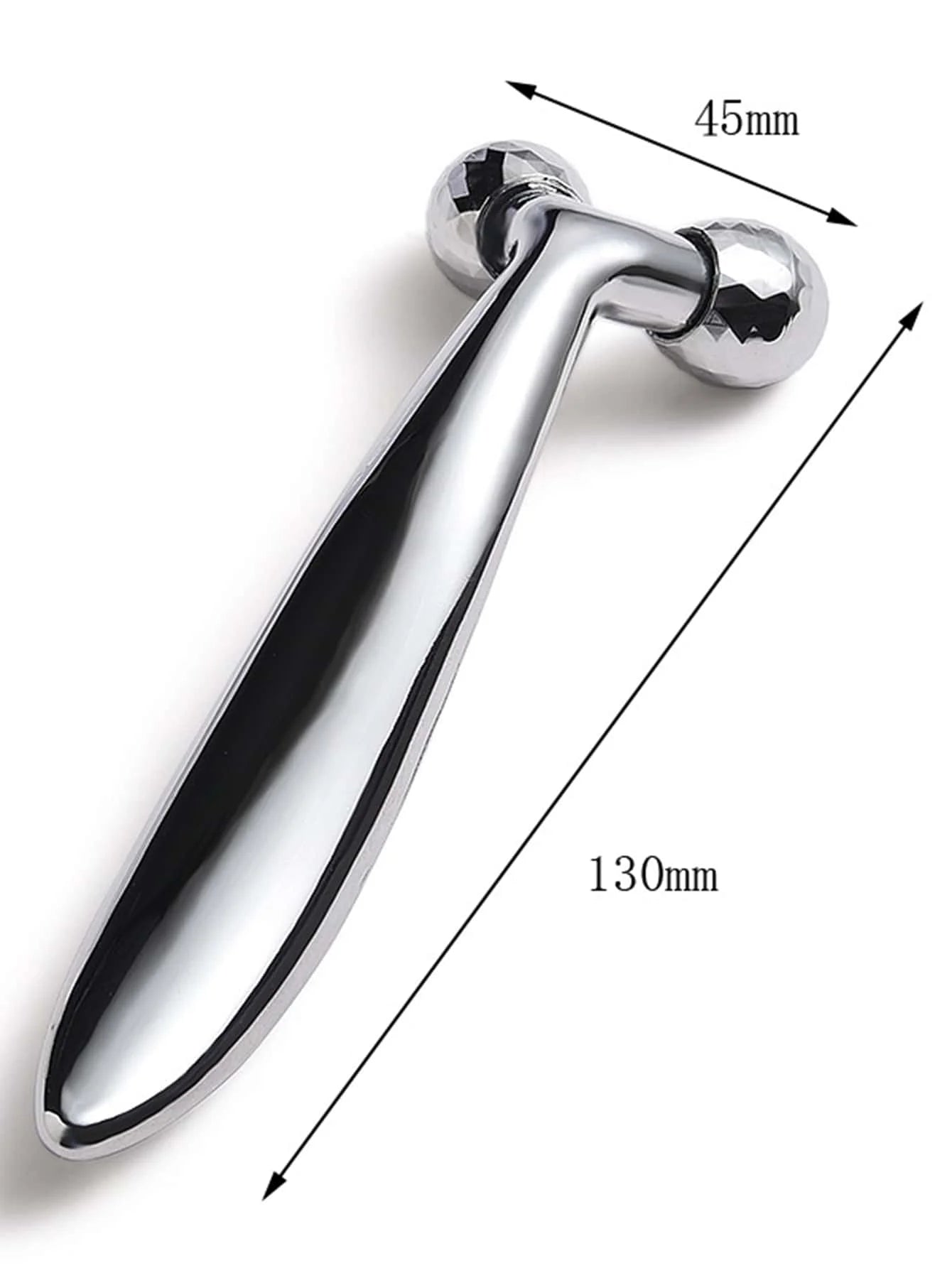 3D Manual Face Rolling Massager - Y-Shape, 360° Rotating Wrinkle Remover, and Skin Care Tool for Face and Body - PULSE MART