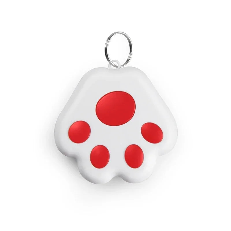 Dog Paw Mini GPS Tracker – Smart Anti-Lost Pet Locator for Dogs & Cats