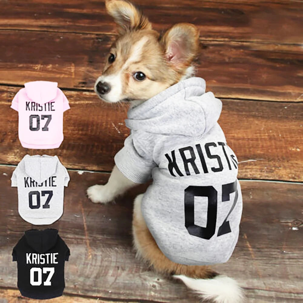 Custom Personalized Dog Hoodie - Warm Winter Coat for French Bulldogs & Large Breeds
