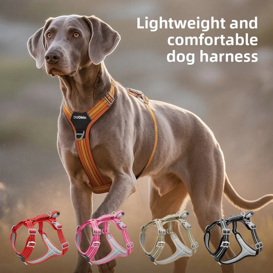 Car Safety Dog Harness: No-Pull, Reflective & Adjustable