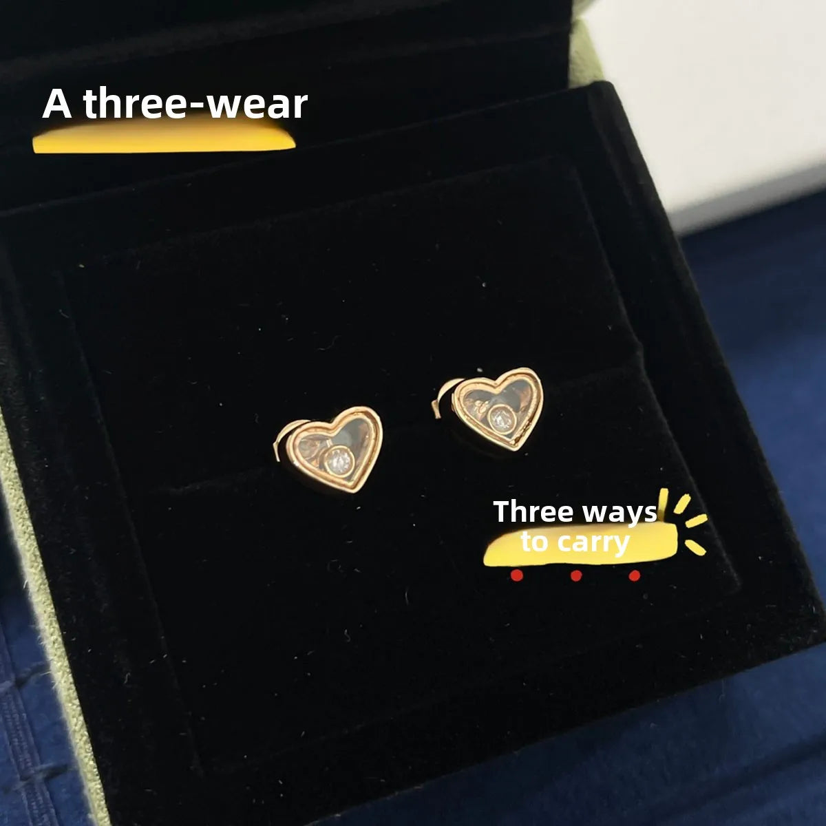 2025 New Fashionable Minimalist, Small and Popular, Exquisite Love Earrings for Women