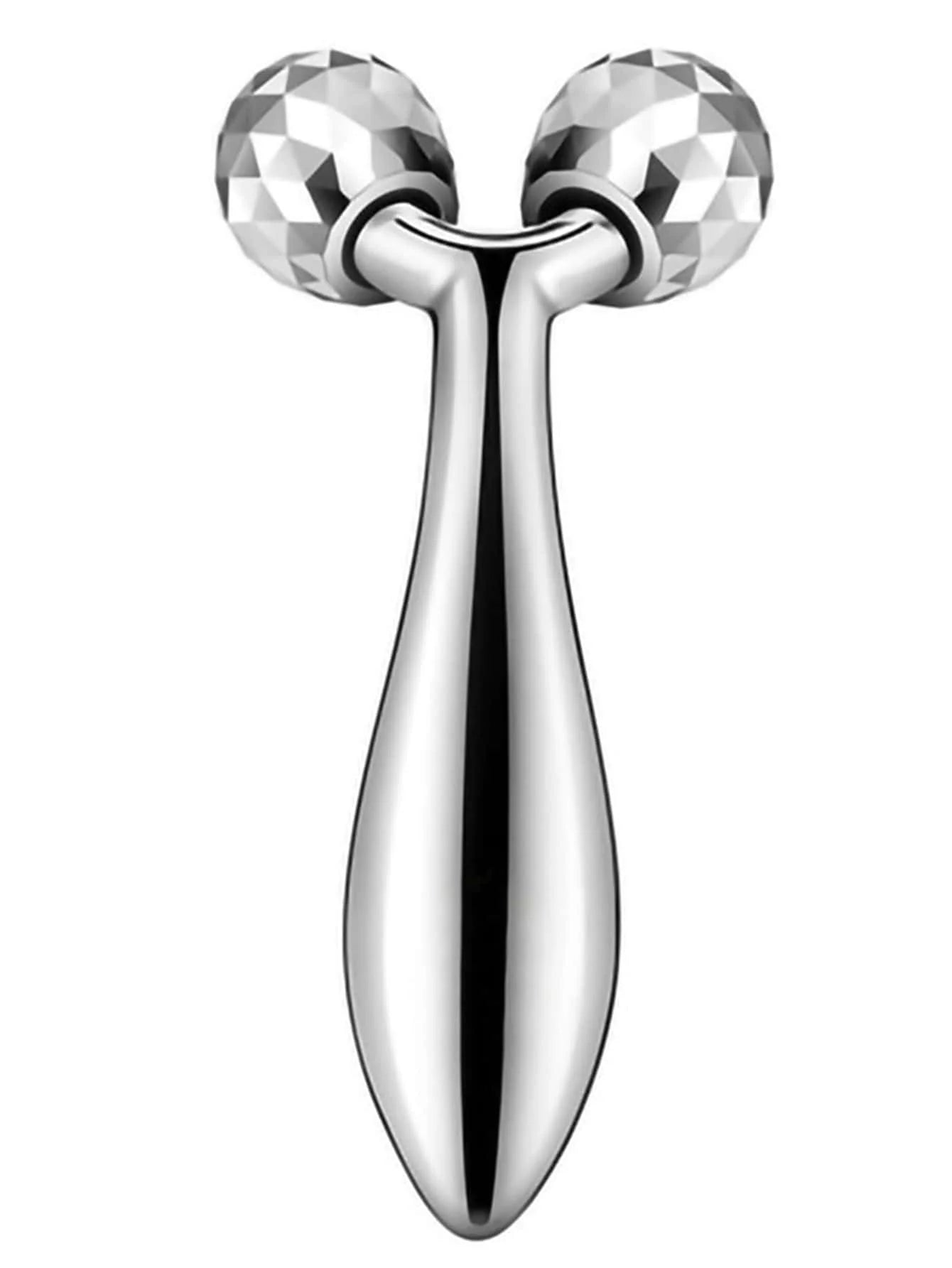 3D Manual Face Rolling Massager - Y-Shape, 360° Rotating Wrinkle Remover, and Skin Care Tool for Face and Body - PULSE MART