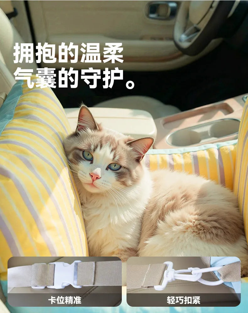 Car Pet for Outdoor Travel Small Dogs Cats Warm Nest Sleeping Dog Accessories for Small Dogs Cat Carrier