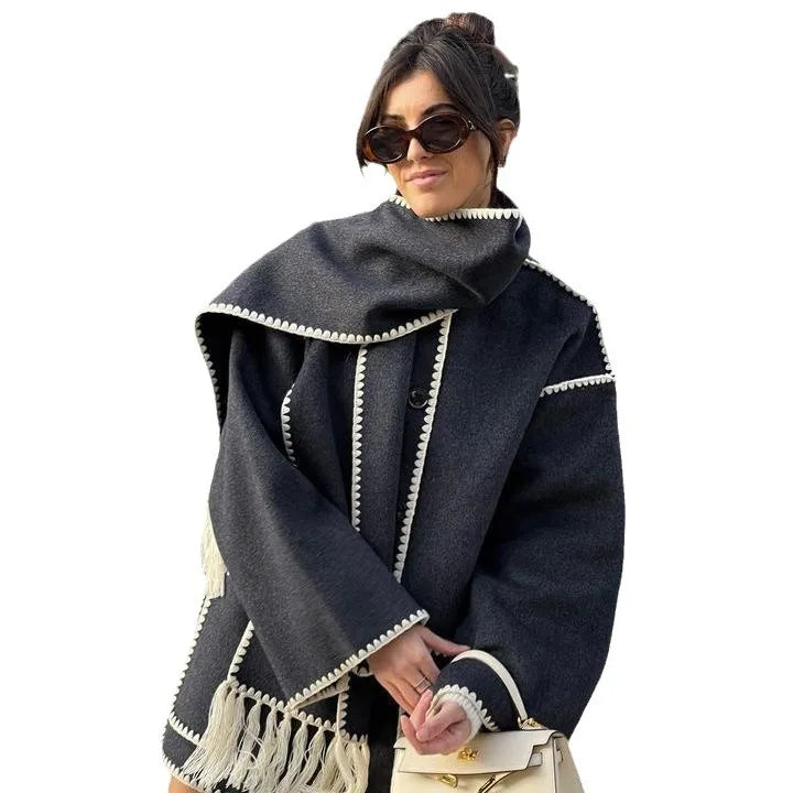 Women’s Fashion Woolen Coat – Autumn/Winter 2024 Collection - PULSE MART