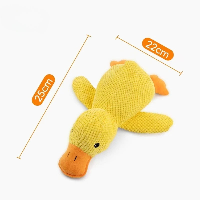 Interactive Plush Squeak Doll - Tough Toy for Cats & Dogs