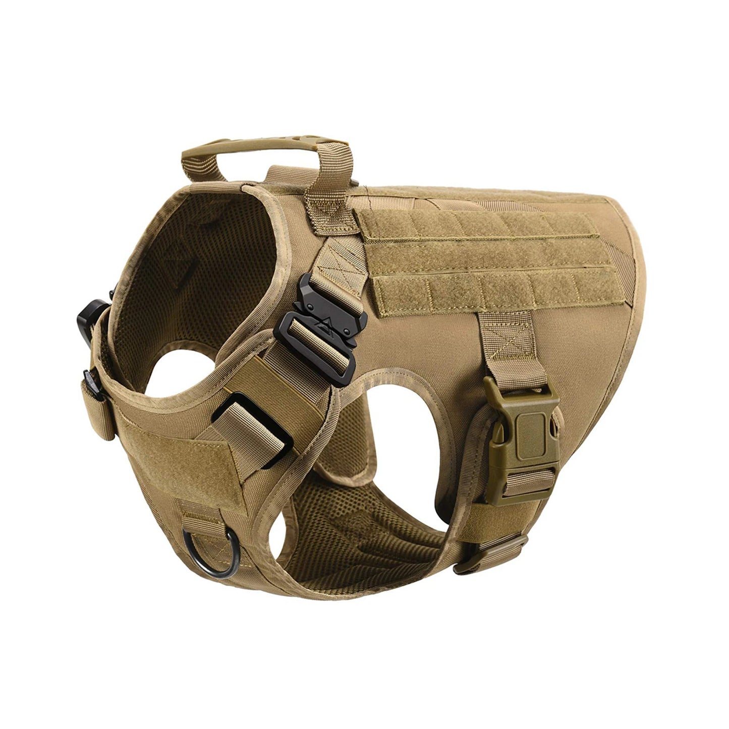 Military Tactical Dog Harness: Heavy-Duty Training Vest for German Shepherds