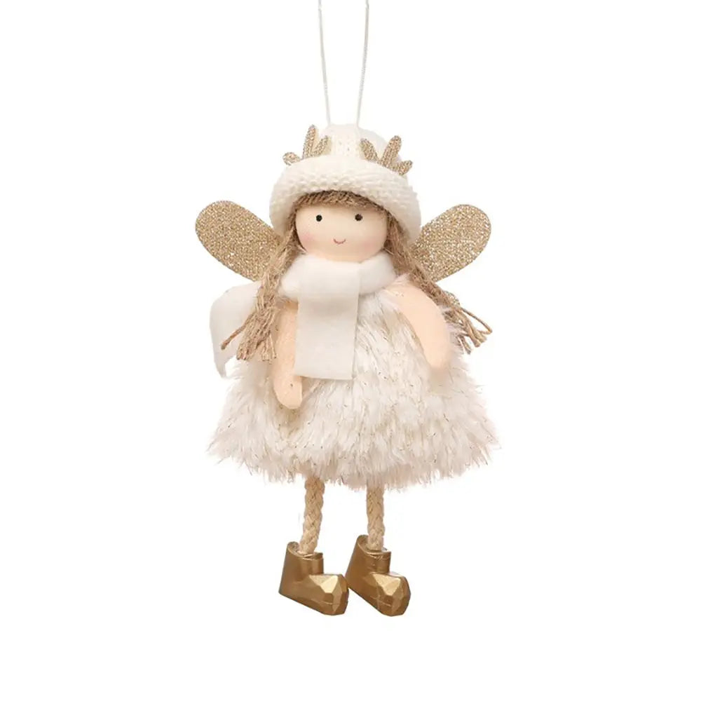 Christmas Pendant for Christmas Tree Drop Ornaments Christmas Angel Doll Christmas Decoration Xmas Tree Decoration Hanging Doll