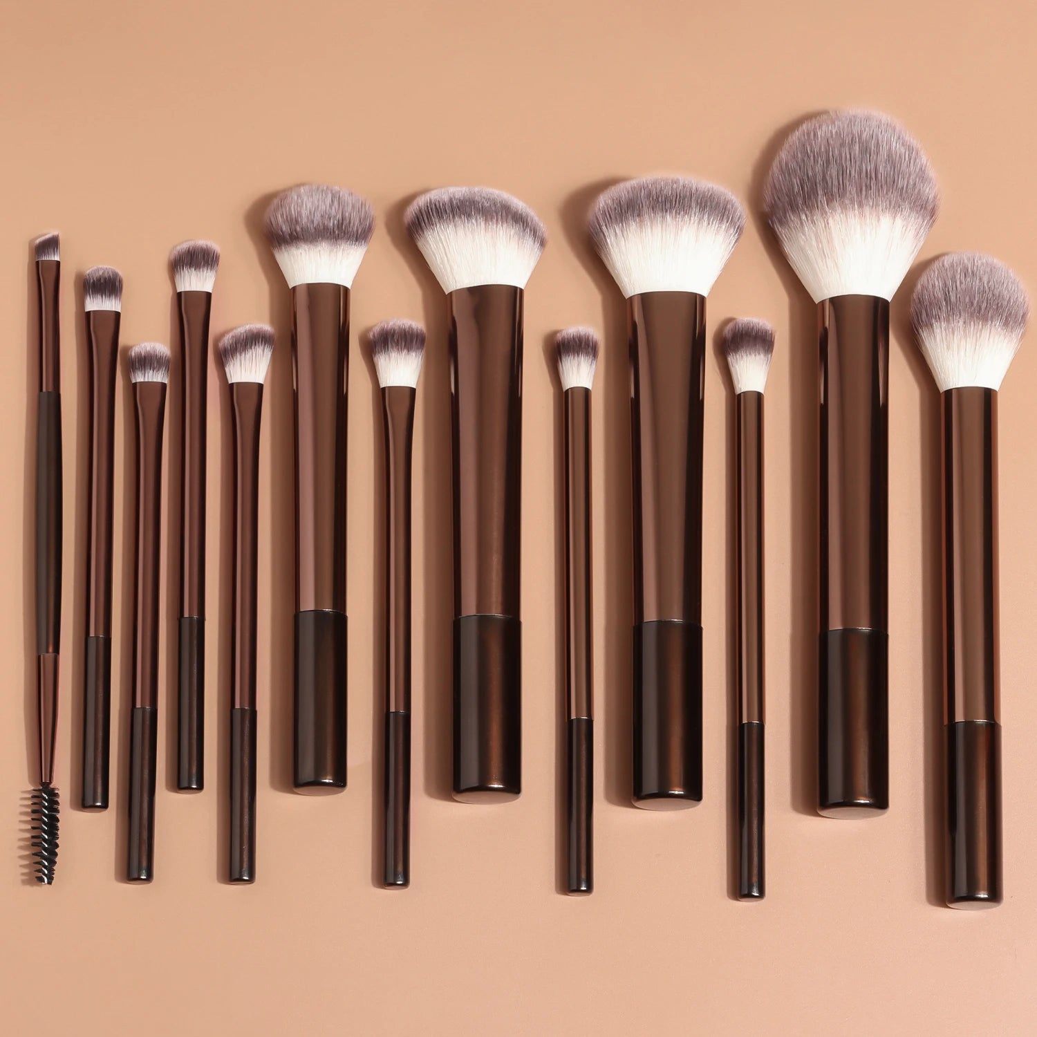 13-Piece Makeup Brush Set - Foundation, Concealer, Powder, Eyeshadow, and Blush Brushes for Flawless Face Makeup - PULSE MART