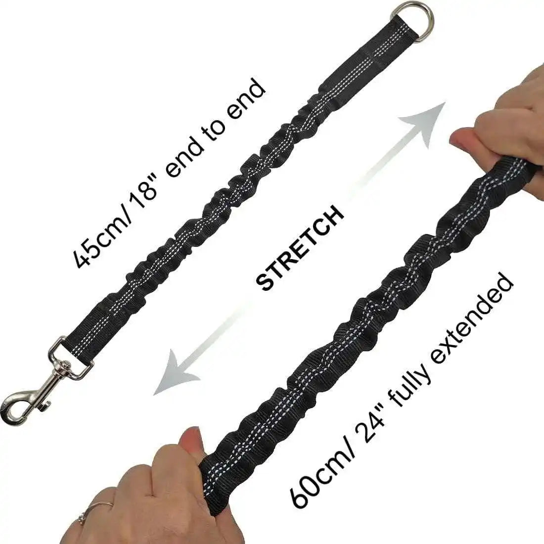 Adjustable Dog Leash Extension - Durable Extendable Lead for Small & Medium Dogs