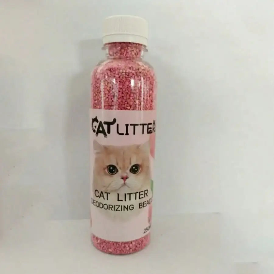 Fresh Scent Cat Litter Deodorizer Beads – Natural Plant-Based Odor Eliminator for Litter Boxes