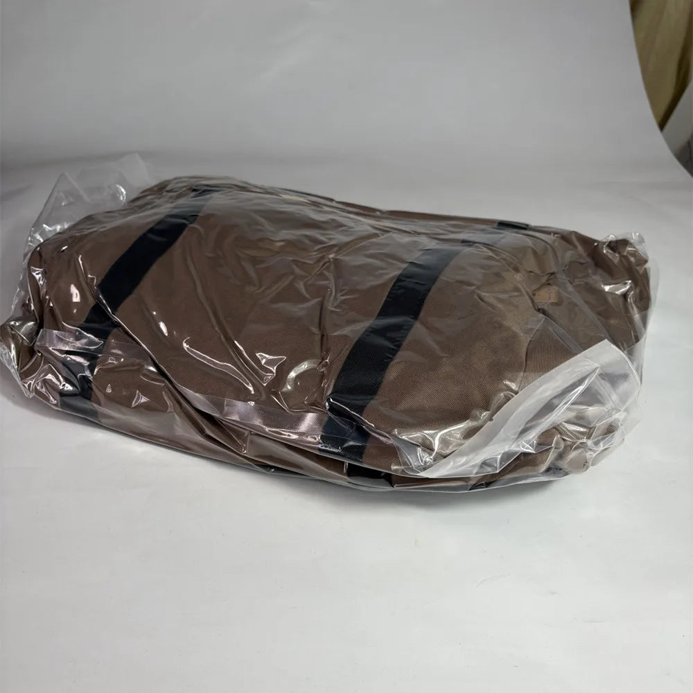 Four-Season Dog Car Seat with Safety Belt, Washable Pet Booster Nest