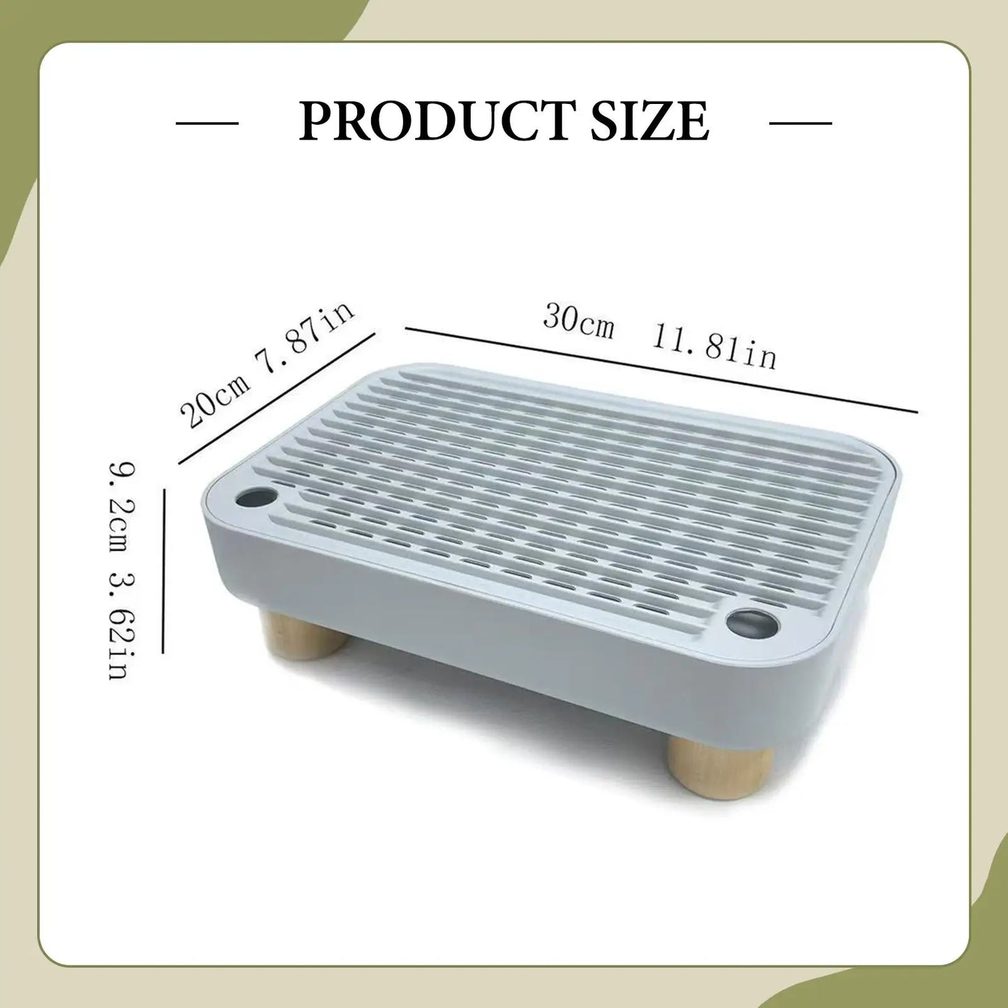 Cat Litter Box Step – Washable Litter Sifter Ramp for Kittens, Senior Cats & Indoor Cats