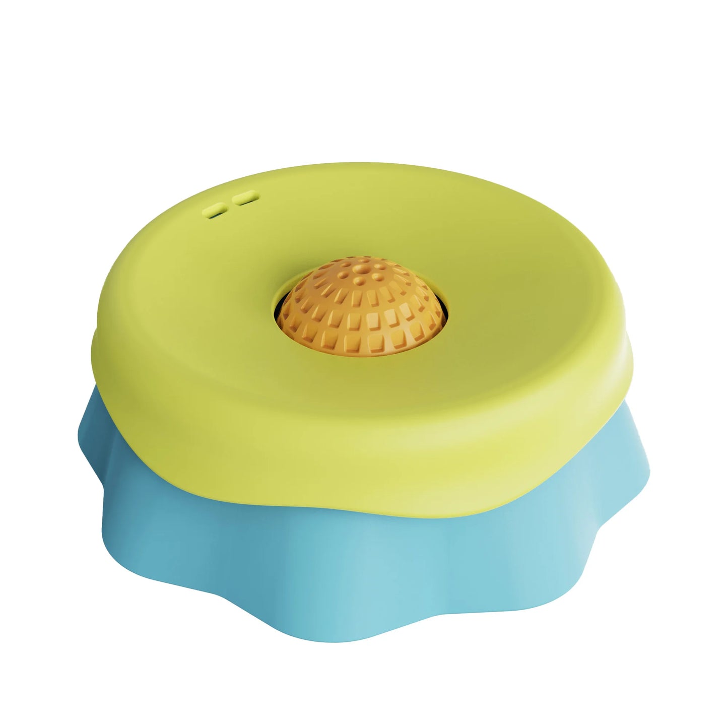 Rolling Ball Liquid Slow Feeder Dog Bowl - Interactive Anti-Slip Lick Toy