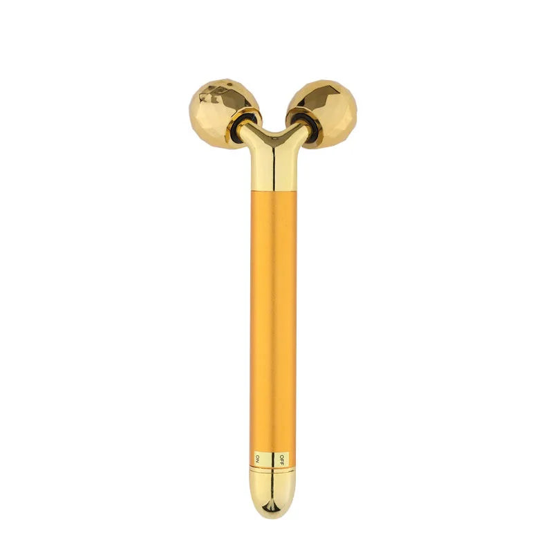 Electric Roller Beauty Bar – Vibrating Facial Massager for Face Lifting, Anti-Wrinkle &amp; Skin Tightening Tool - PULSE MART