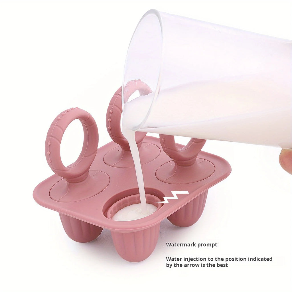 Baby Silicone Mold Set,Teething Teether,Perfect for Freezing Breast Milk, Formula & Smoothies - Essential Baby Feeding Accessory - PULSE MART