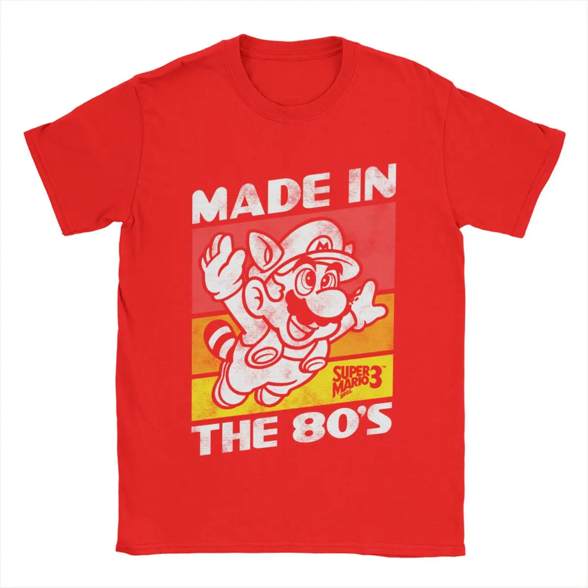 Men’s “Made In The 80s” T-Shirt – Funny Retro Cotton Short Sleeve Tee