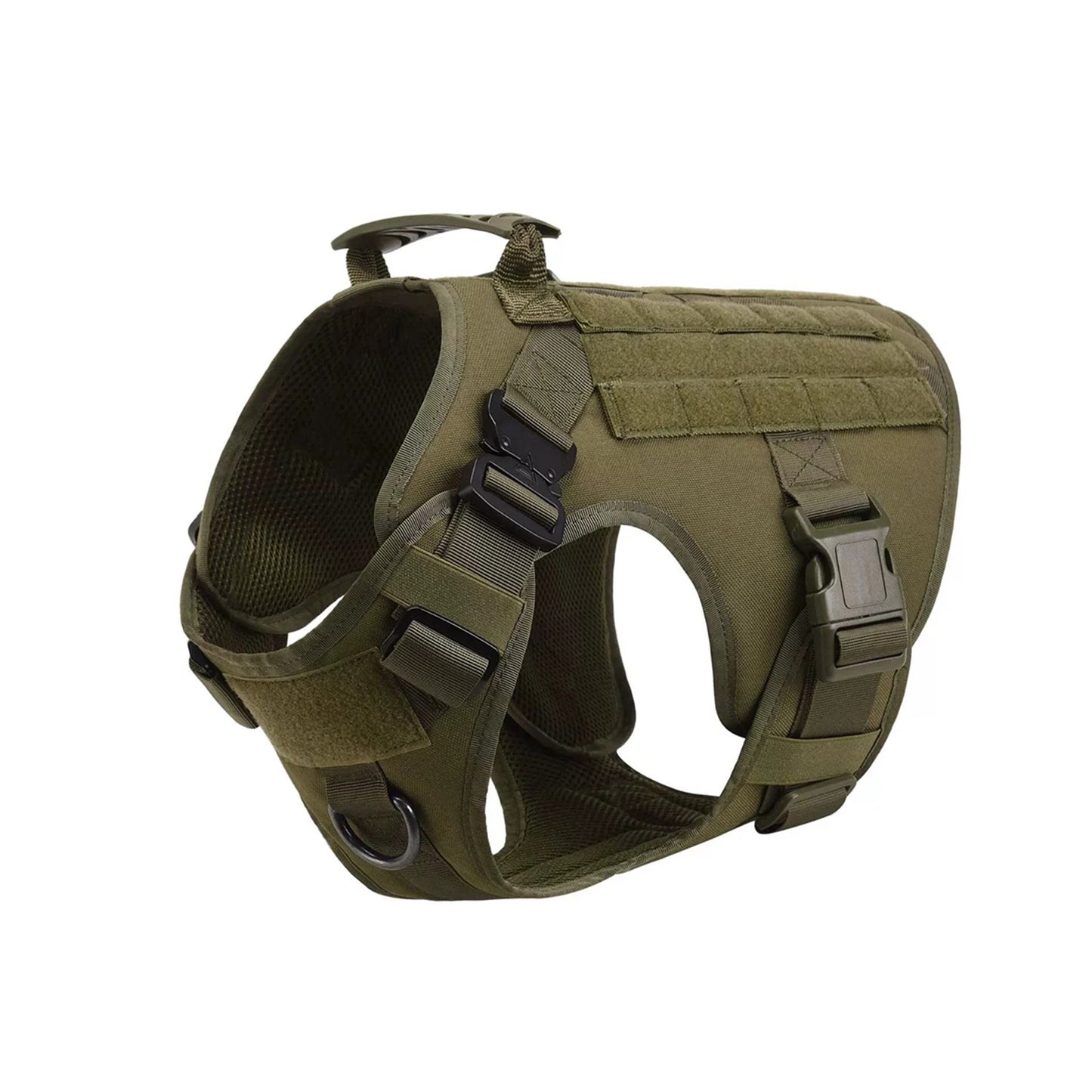 Military Tactical Dog Harness: Heavy-Duty Training Vest for German Shepherds