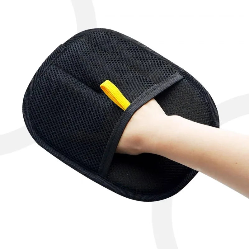 Pet Grooming Glove – Cat & Dog Hair Remover Brush for Grooming, Shedding & Furniture Cleaning