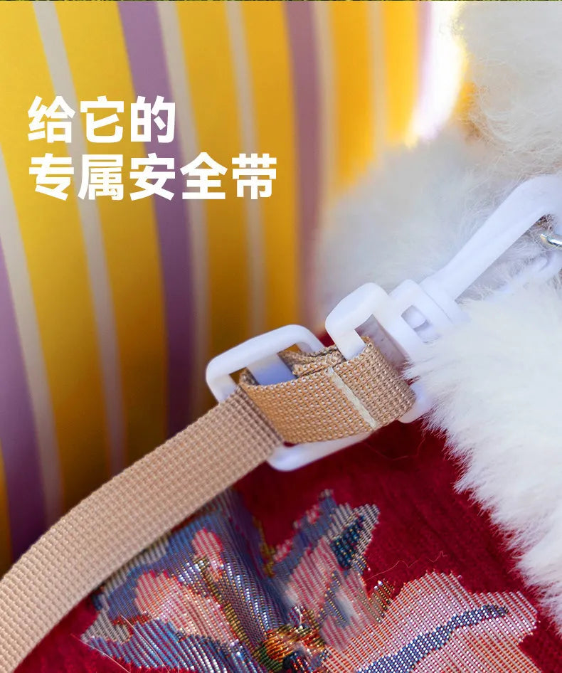 Car Pet for Outdoor Travel Small Dogs Cats Warm Nest Sleeping Dog Accessories for Small Dogs Cat Carrier