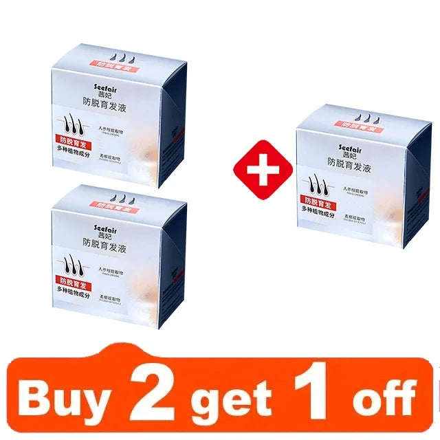 Hair Growth Serum - Anti-Hair Loss Solution for Seborrheic Alopecia and Hereditary Hair Loss with Nourishing Essential Oils - PULSE MART