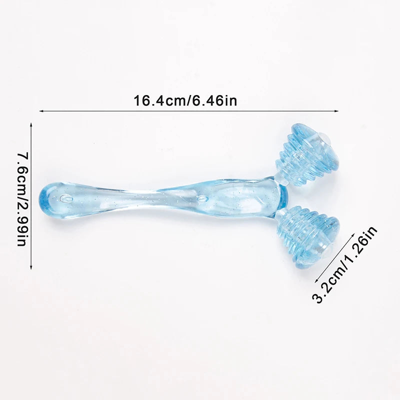 Portable Plum-shaped Facial Massager Roller - Face Slimming, Massage, and Beauty Care Tool for On-the-Go Use - PULSE MART