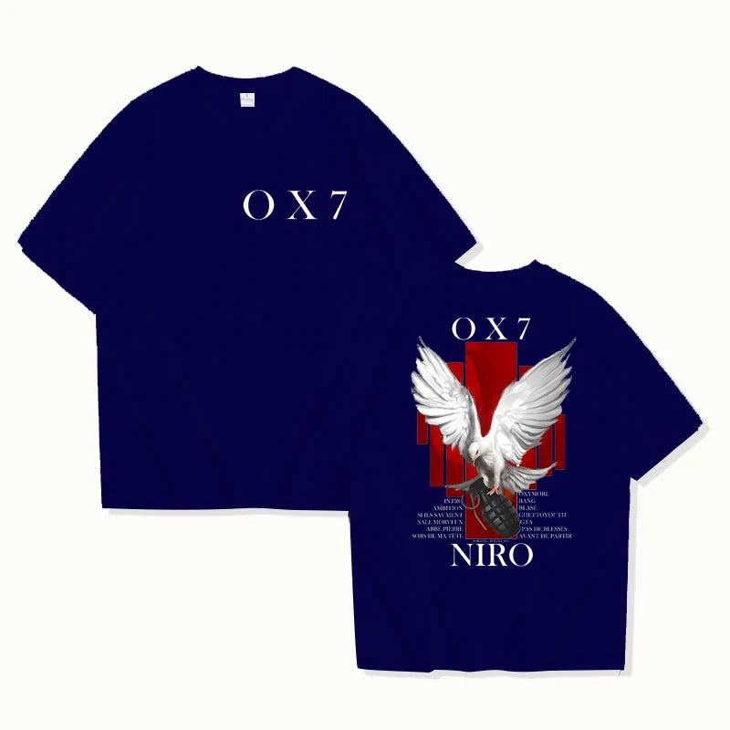 Men’s Summer Y2K Oversized Graphic T-Shirt – Vintage Sexmachine Gym Streetwear Top