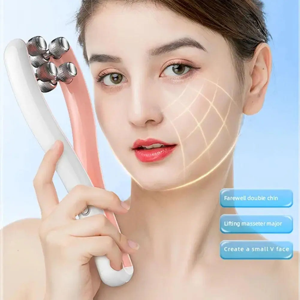 Beauty Face Massager Roller – Y Shape Facial Lifting Device &amp; Double Chin Remover - PULSE MART