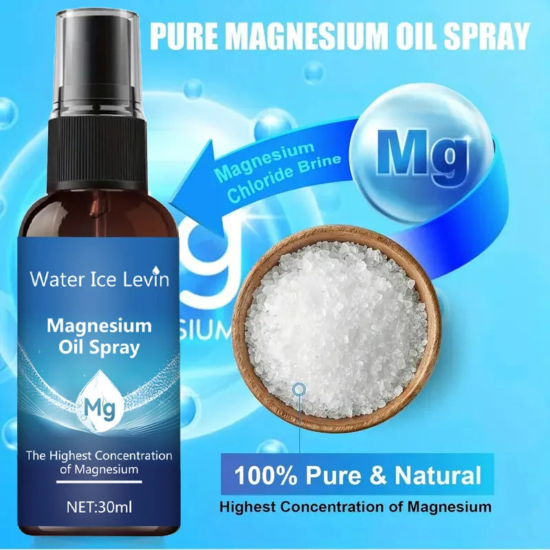 Magnesium Oil Spray face and body skin care essential oil moisturizing  oil