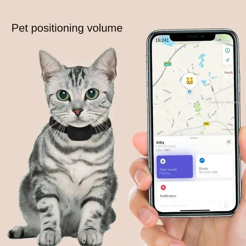 Waterproof Mini GPS Pet Tracker – Real-Time Dog & Cat Anti-Lost Locator with Movement Alerts