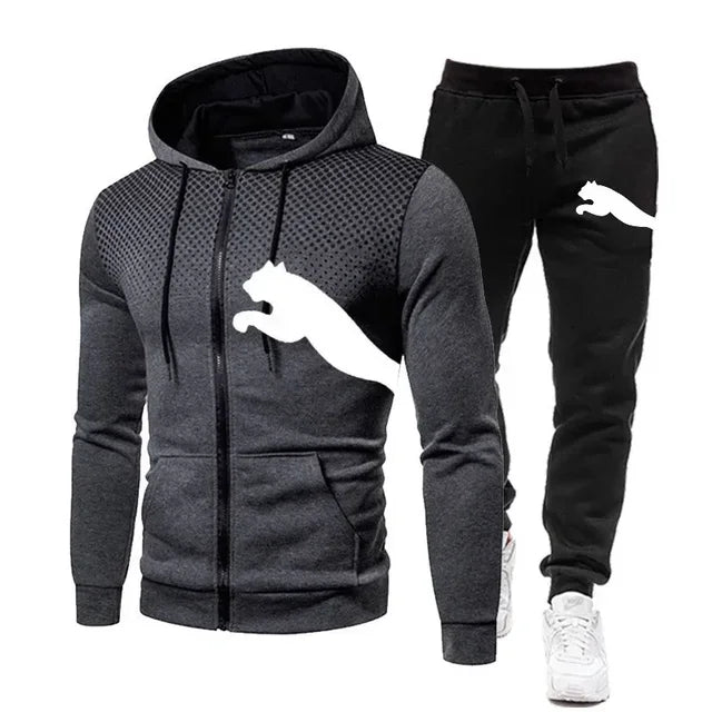Hoodies Sets Men's Clothing Fashion Autumn/Winter Designer Clothing Hooded Jacket