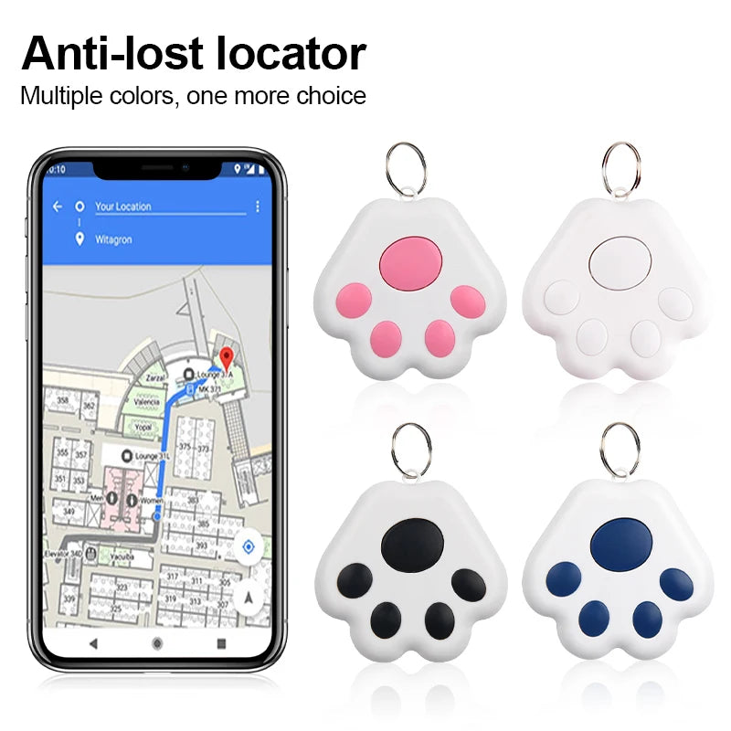 Smart Mini Bluetooth GPS Tracker – Anti-Lost Pet & Item Locator for Dogs, Cats, Keys & Bags