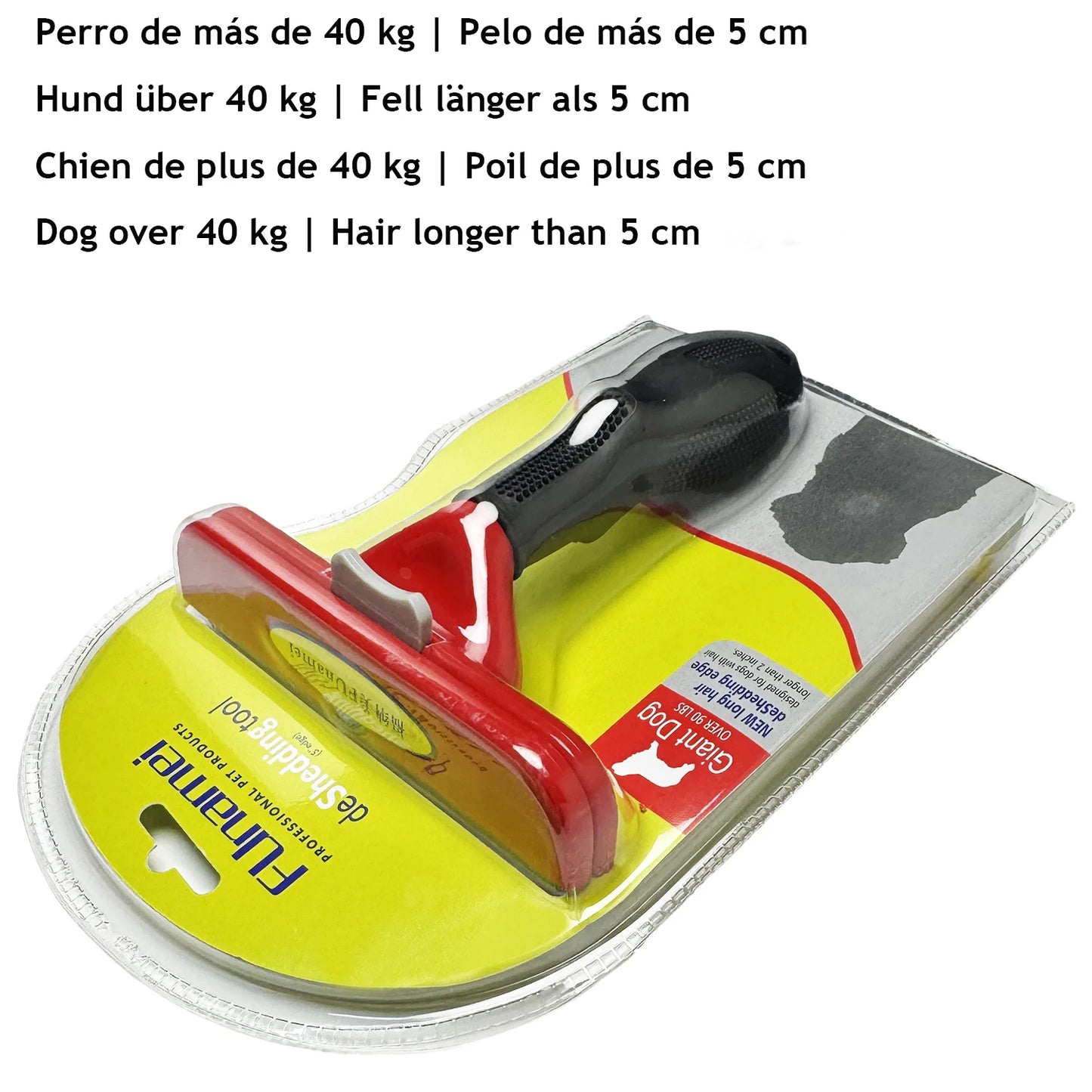 Dual-Sided Pet Dematting Comb - Anti-Lice Knot Remover for Dogs & Cats