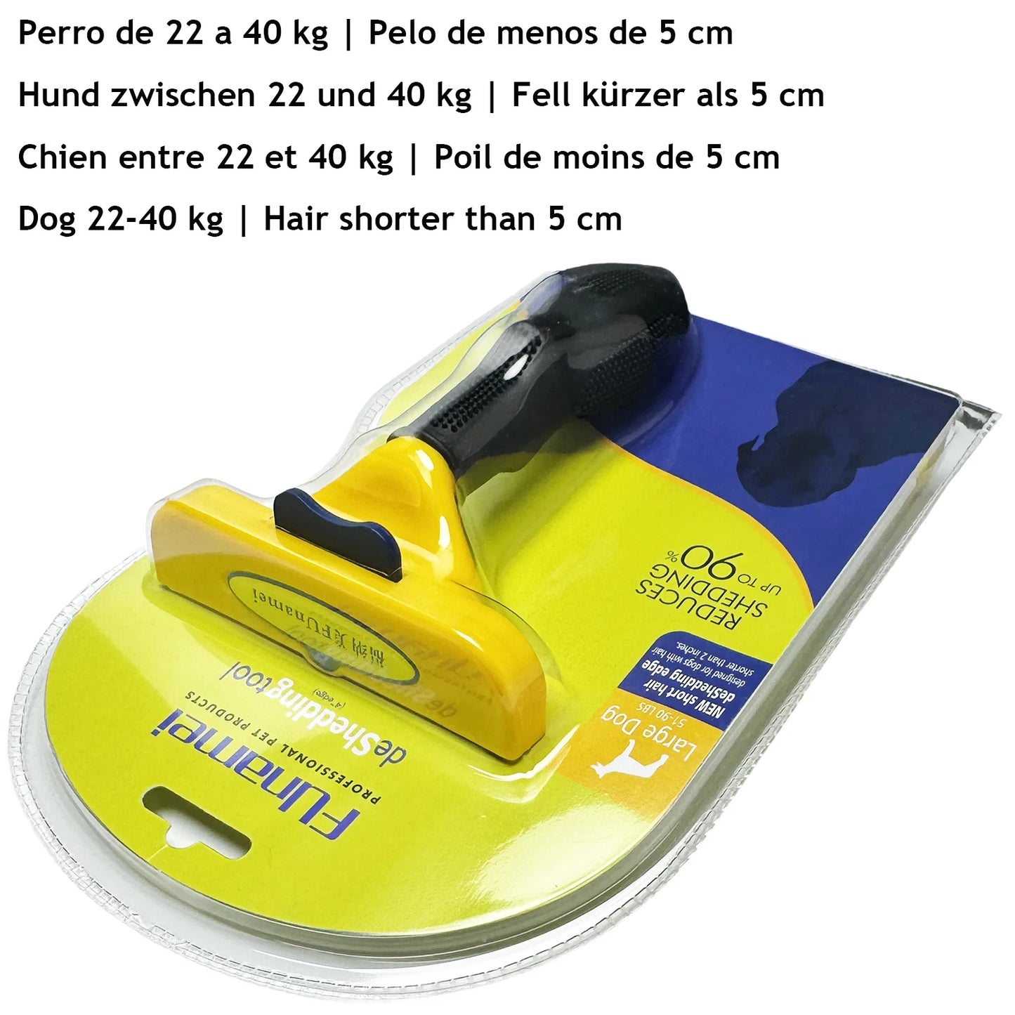 Dual-Sided Pet Dematting Comb - Anti-Lice Knot Remover for Dogs & Cats