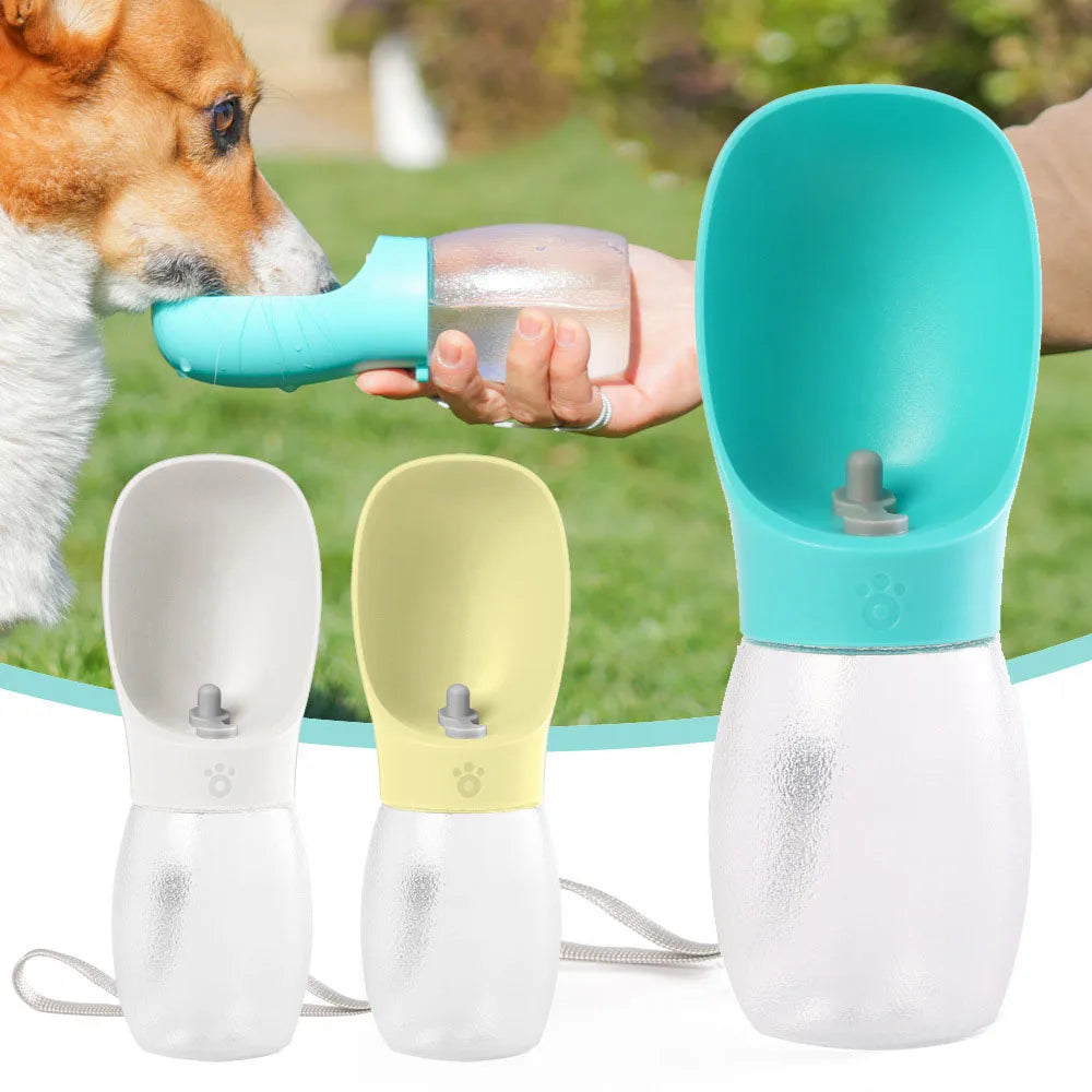 Portable Pet Water Bottle – Leakproof Travel Dispenser for Dogs & Cats