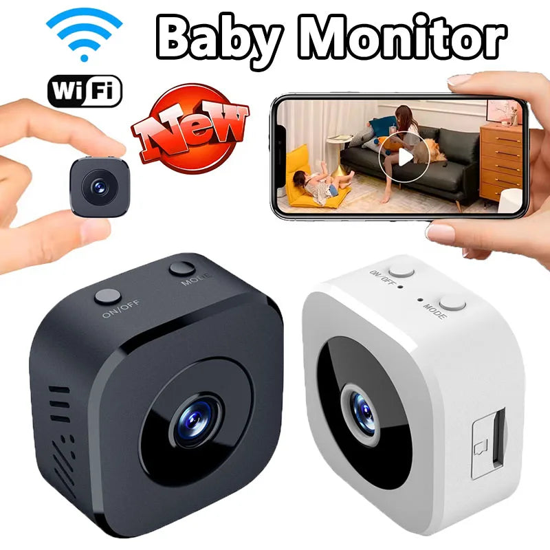 Baby Monitor Mini HD Camera WiFi Wireless Monitoring Security Protection Remote Monitor Camcorders Video Surveillance Smart Home - PULSE MART