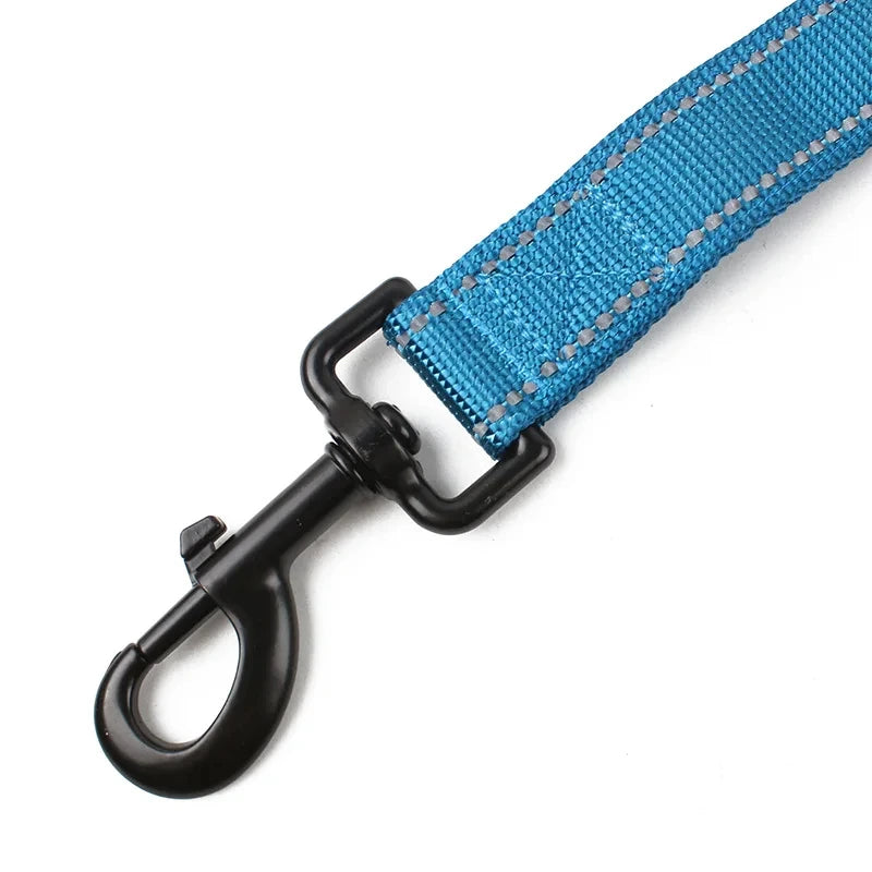 Double Handle Outdoor Travel Dog Leash - Heavy Duty Training Lead