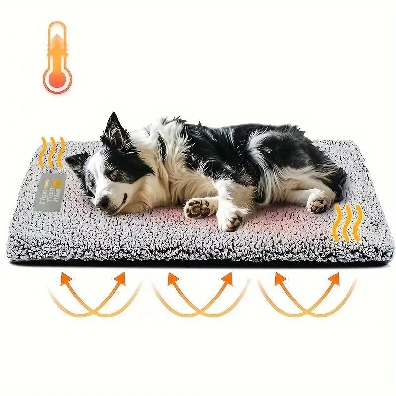 Ice Silk Dog Cooling Mat, Washable & Portable Summer Pet Sleeping Pad