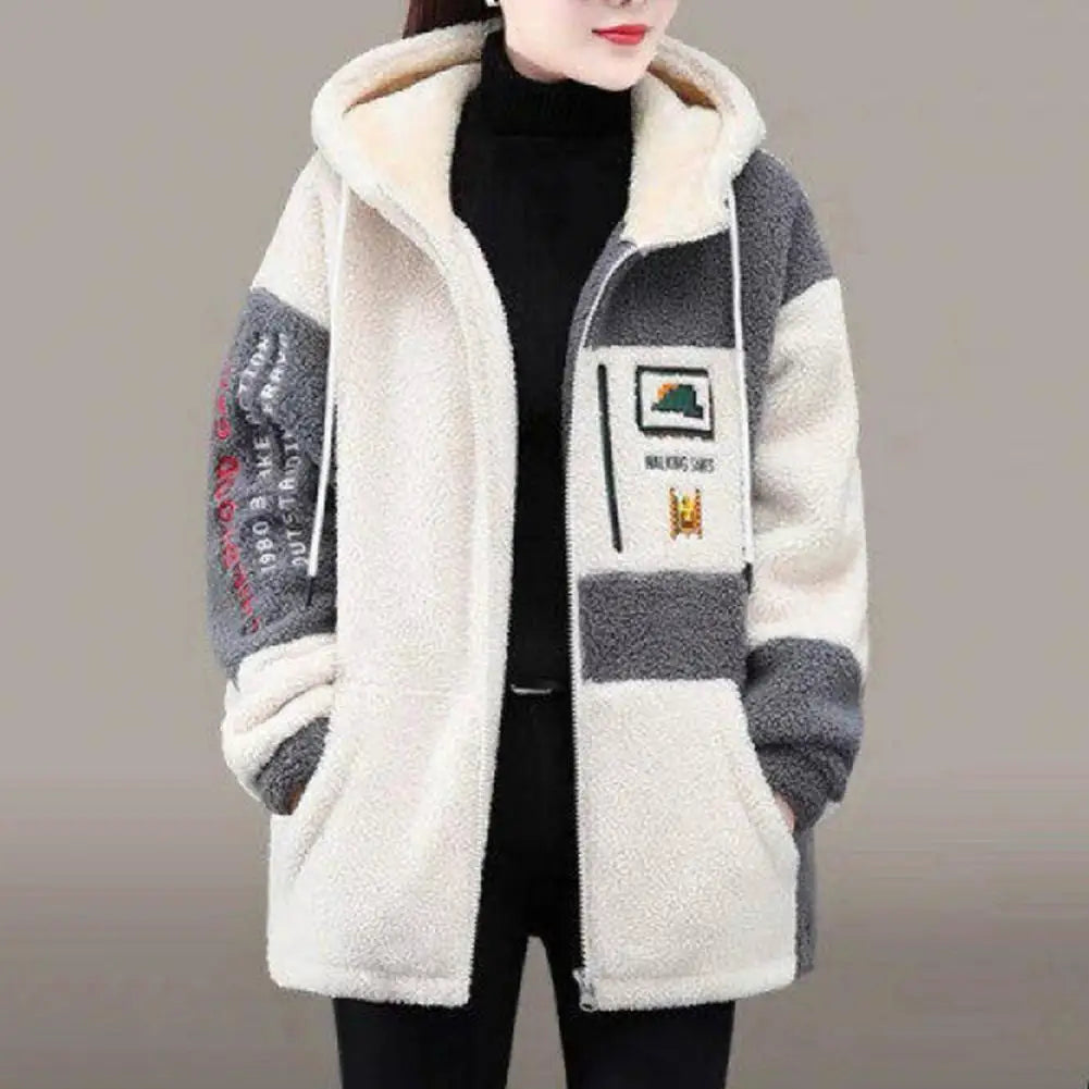 Winter Fashion Women’s Hooded Fleece Coat - PULSE MART