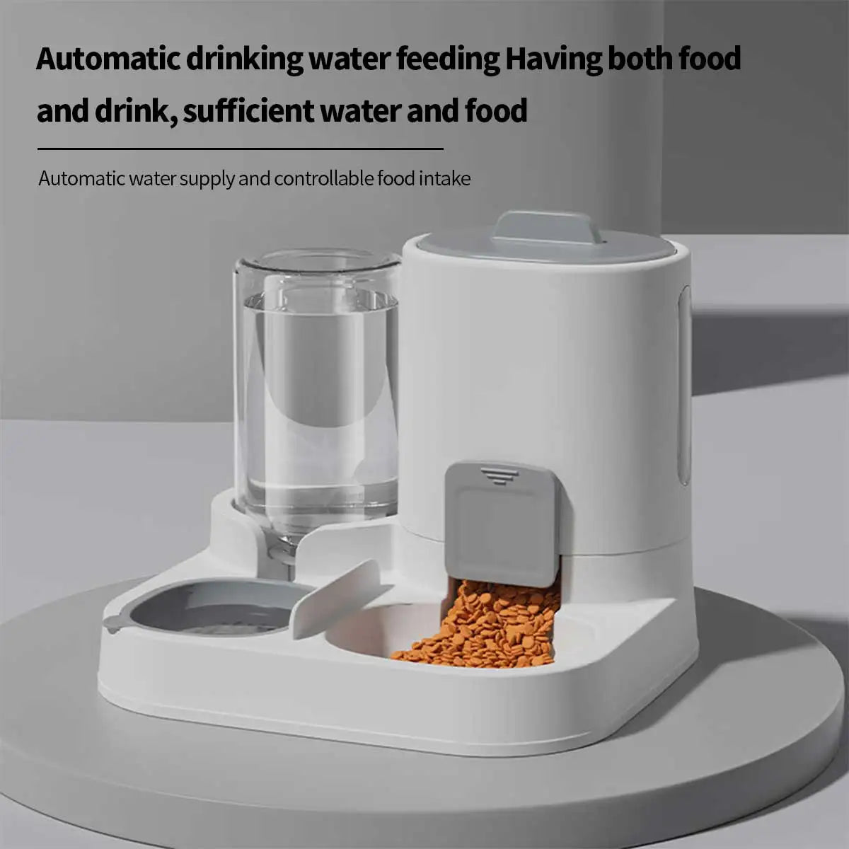 “Automatic Pet Feeder & Water Dispenser cat & dog