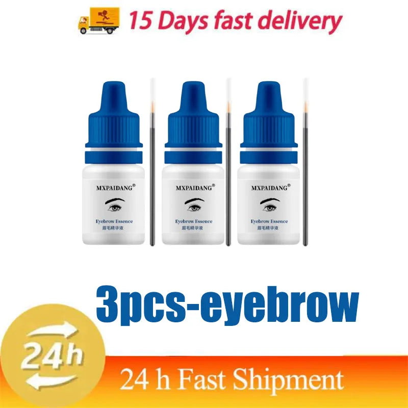 Fast-Acting Eyebrow Growth Serum - Anti-Hair Loss Formula for Fuller, Thicker, and Longer Lashes and Brows - PULSE MART