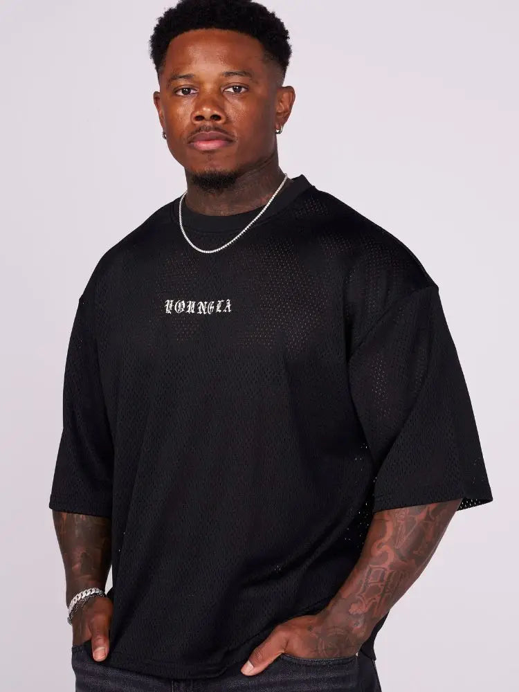 Men’s Summer Sports T-Shirt – Casual Gym &amp; Running Tee