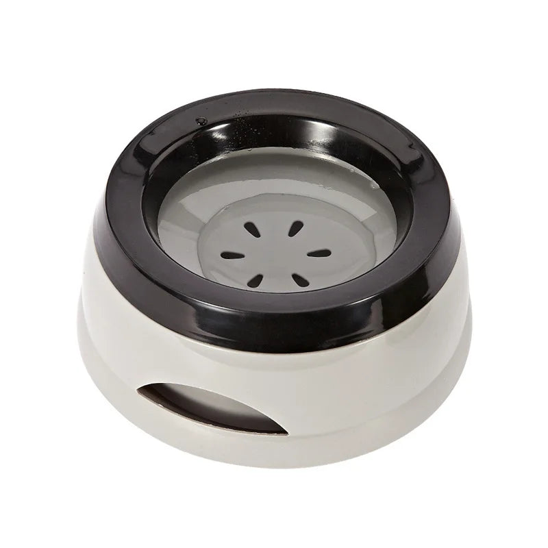 No-Wet Mouth Floating Dog Water Bowl - Anti-Spill Portable Pet Drinker