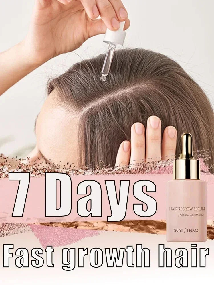 Fast Hair Growth Serum - Treatment for Hair Thinning, Anti-Hair Loss, Prevent Baldness, Scalp Cure, and Strong Roots - PULSE MART