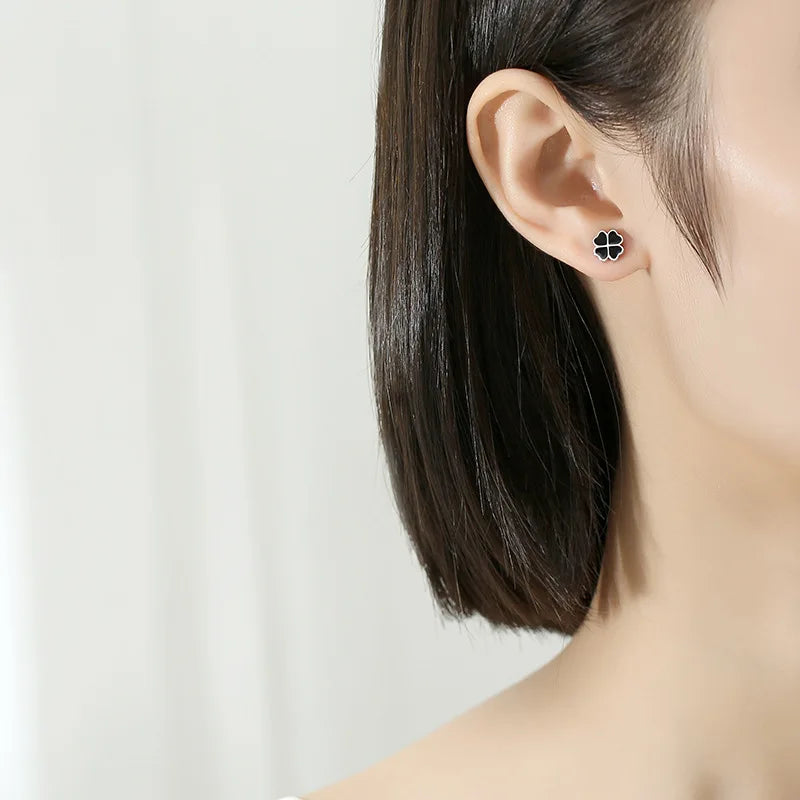 Black Earrings for Women, Stylish and Personalized, Exquisite and Simple, Versatile
