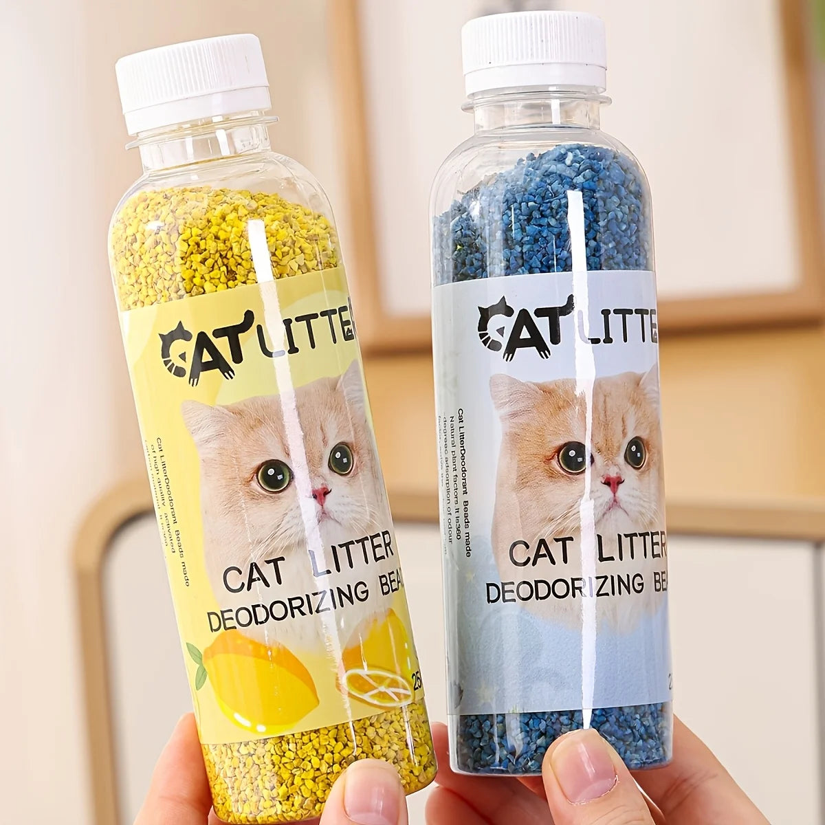 Cat Litter Deodorizing Beads – Long-Lasting Odor Eliminator for Fresh-Smelling Litter Boxes