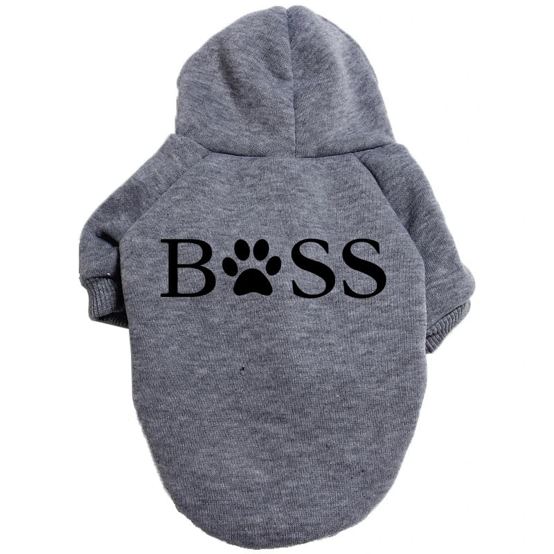 Thermal Winter Puppy Pyjamas - Warm Fleece Lounge Hoodie for Small Dogs