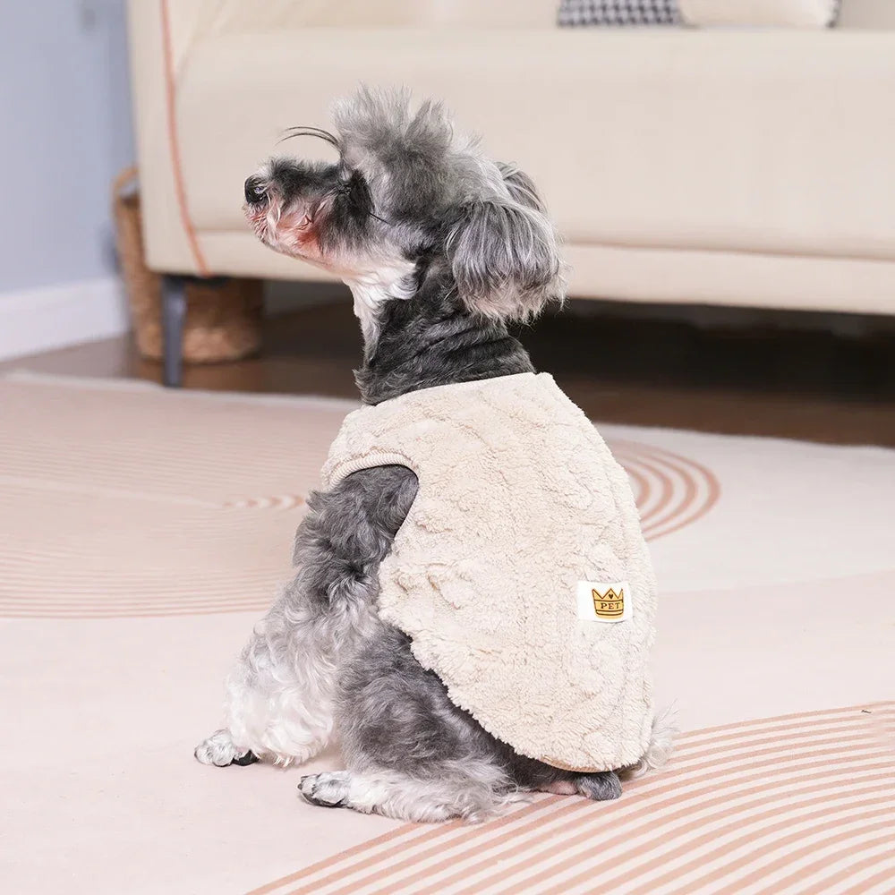 Cute Fleece Cat Sweater – Warm Autumn & Winter Pullover for Cats, Kittens & Small Dogs