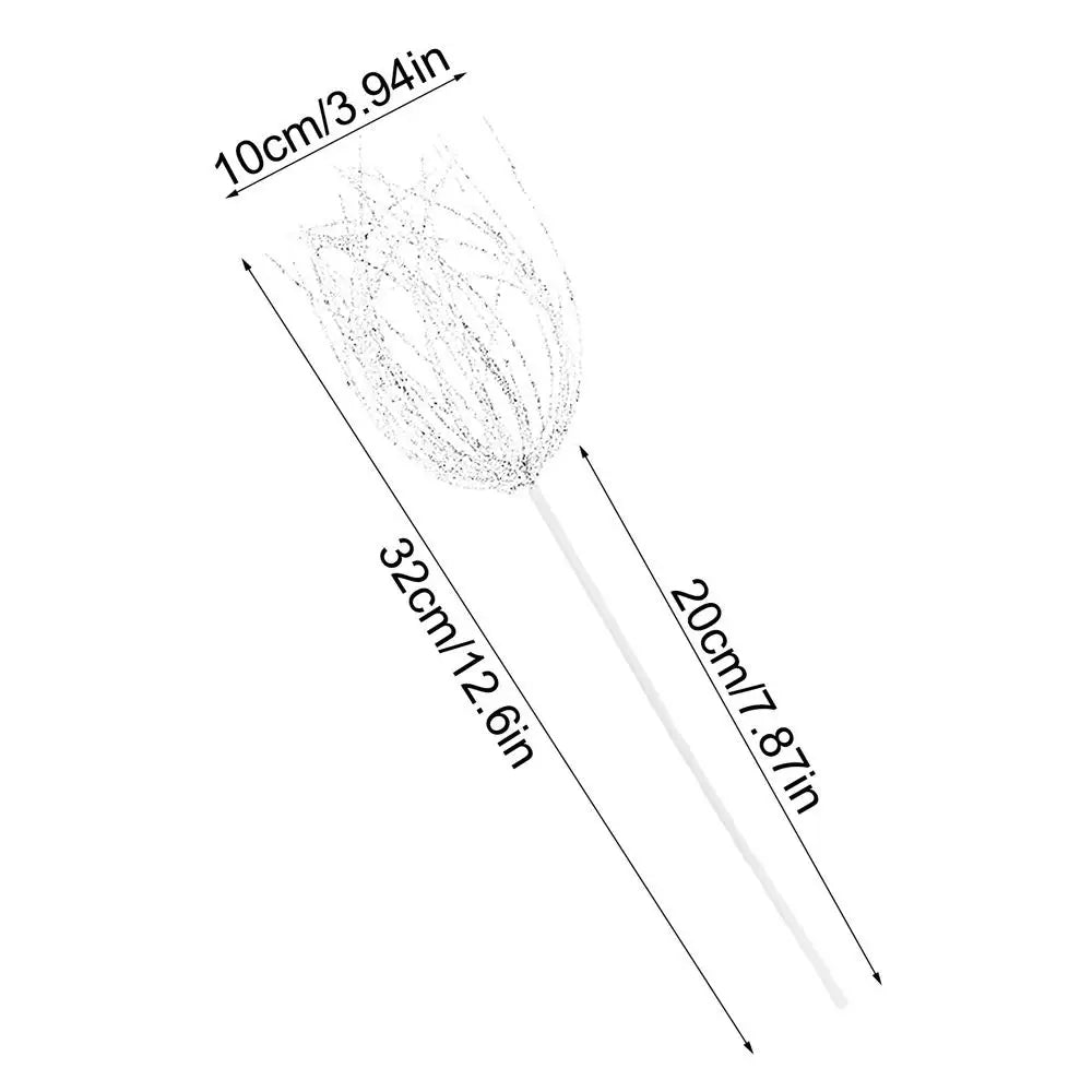 Glitter Christmas Picks Wire Glitter Stems For Christmas Tree 12.6in Fake Christmas Decorations Christmas Tree Filler Picks For