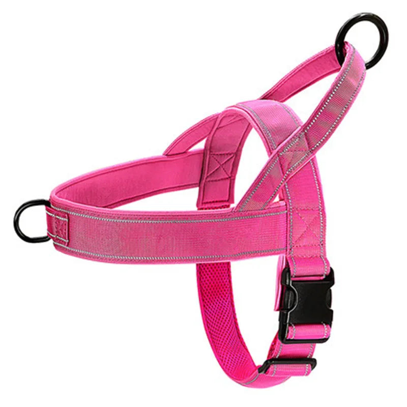 Tactical Anti-Pull Dog Harness: 1000D Nylon Vest with Handle