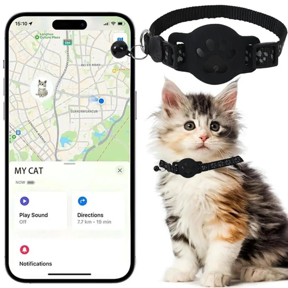 Waterproof Mini GPS Pet Tracker – Global Real-Time Locator for Dogs, Cats & Puppies